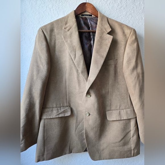 Ralph Lauren Men’s Suede Jacket blazer Size Large - Picture 6 of 11